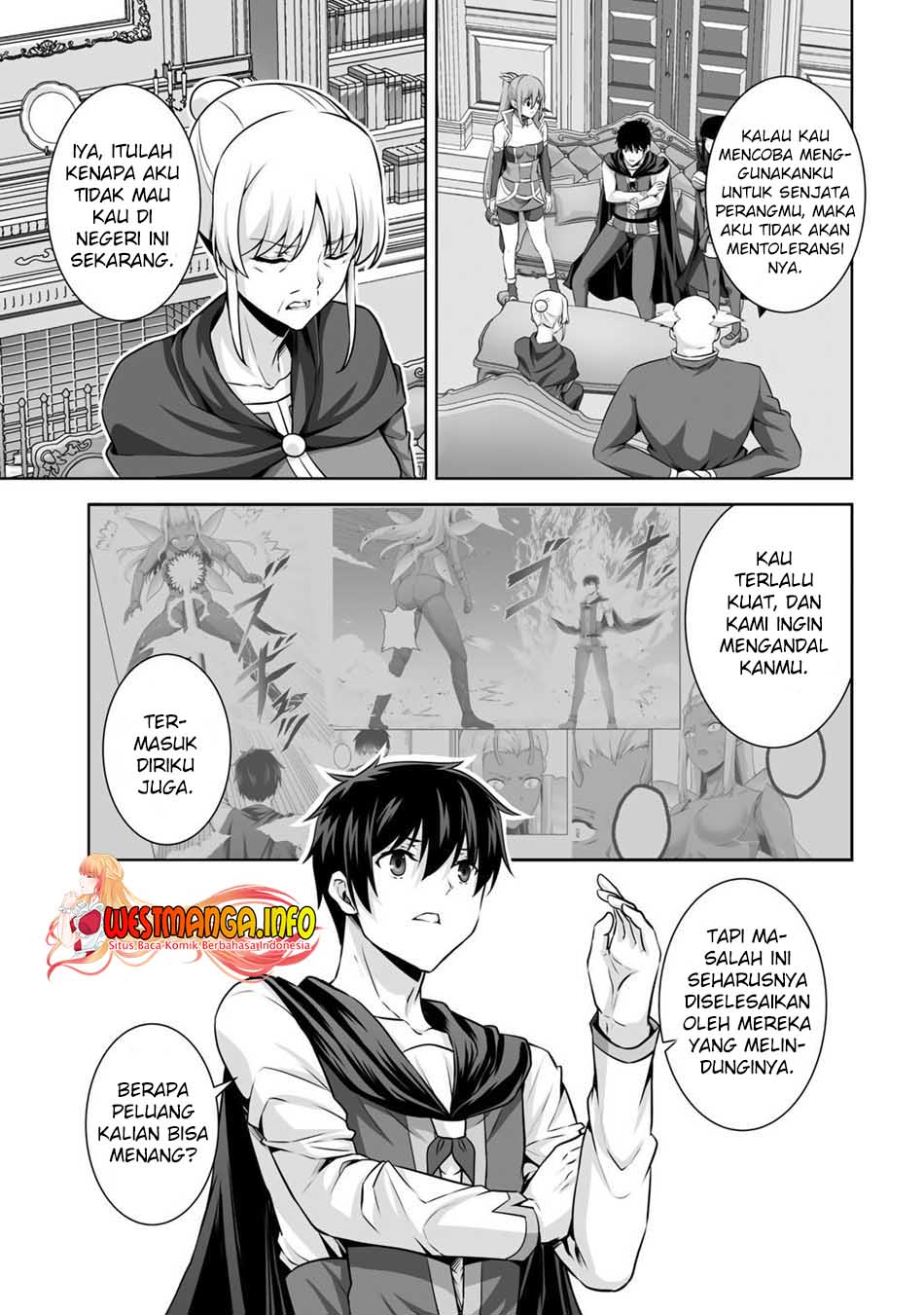 Kami no Techigai de Shindara Zumi de Isekai ni Hourikomare Mashita Chapter 18 Bahasa Indonesia